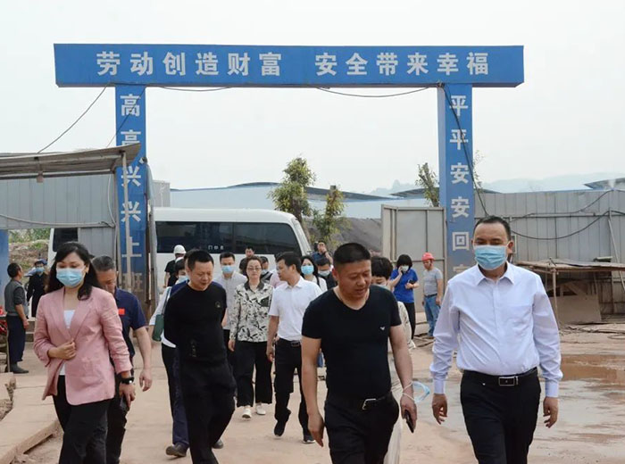 内江市政协委员会莅临好博网页版实业项目调研