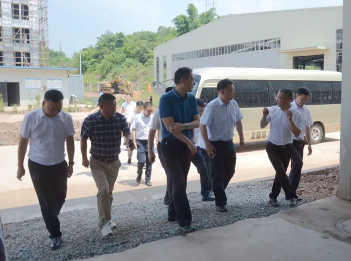 内江市市长李丹一行莅临好博网页版实业基地调研